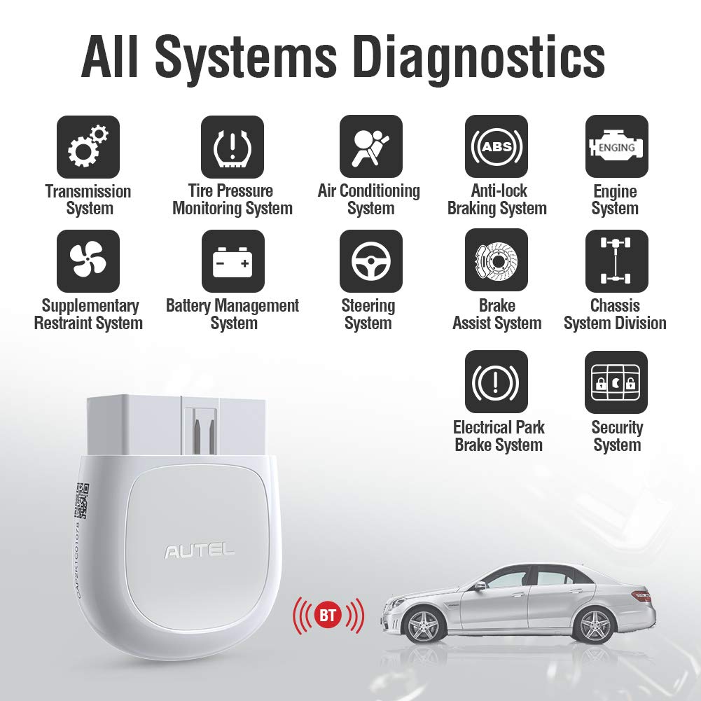 Autel AP200 shows real-time data for live diagnostics and quick problem analysis.