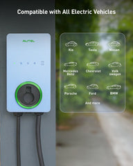 Autel EV charger app control for scheduling and monitoring.