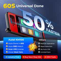 Autel KM100 Android 9.0 interface for smooth operation