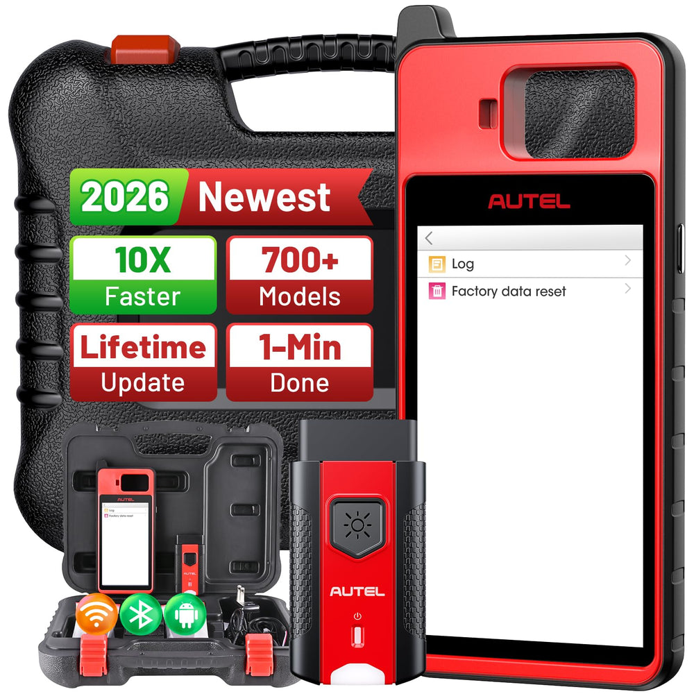 Autel KM100 diagnostic tool front view for quick vehicle checks