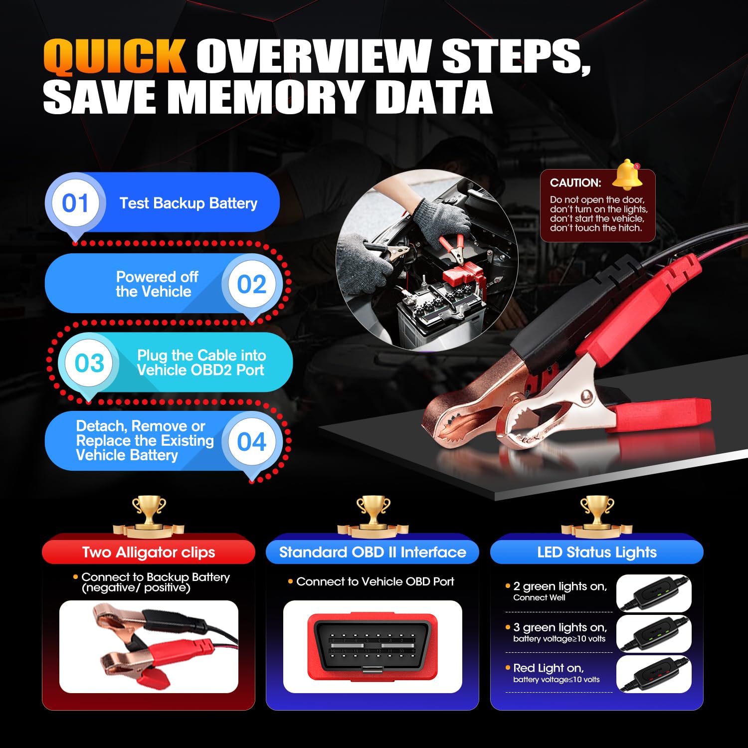 Autel MaxiBAS BTMS compatible with most 12V OBDII vehicles since 1996