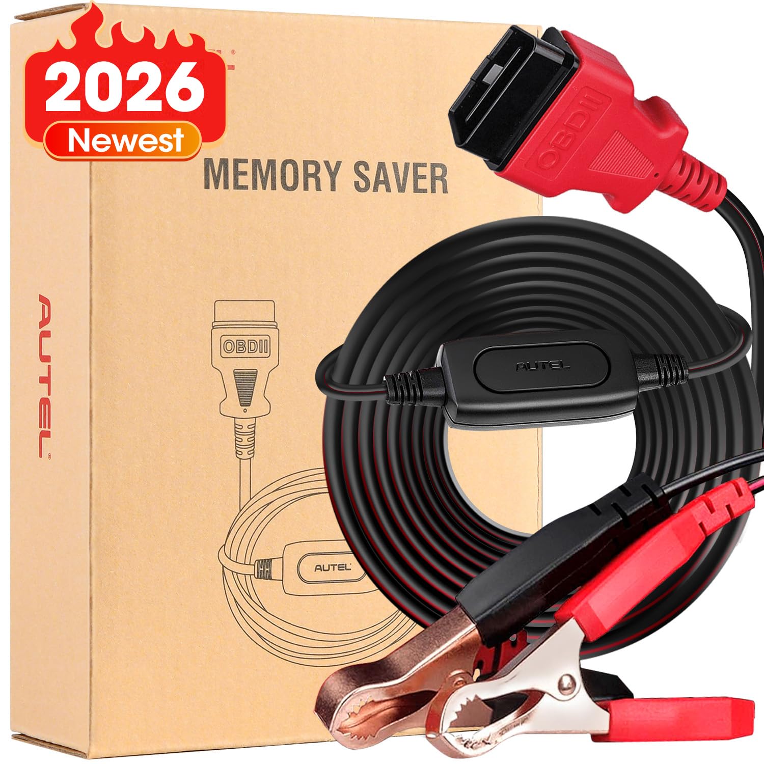 Autel MaxiBAS BTMS connected via OBD2 preserves vehicle codes during battery swaps