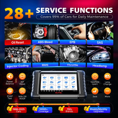 Autel MaxiCheck MX808S active tests panel enables rapid subsystem checks