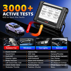 Autel MaxiCheck MX808S vehicle coverage across 150+ brands for US market