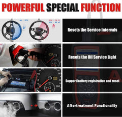 Autel MaxiCheck Pro diagnostic menu emphasizing multi-service options