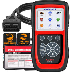 Autel MaxiCheck Pro front view of the OBD2 scanner for diagnostics