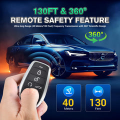 Autel MaxiIM remote fob with 5 buttons mirrors OEM functions.