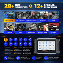 Autel MK808BT PRO all-system diagnostics with OE-level coverage.