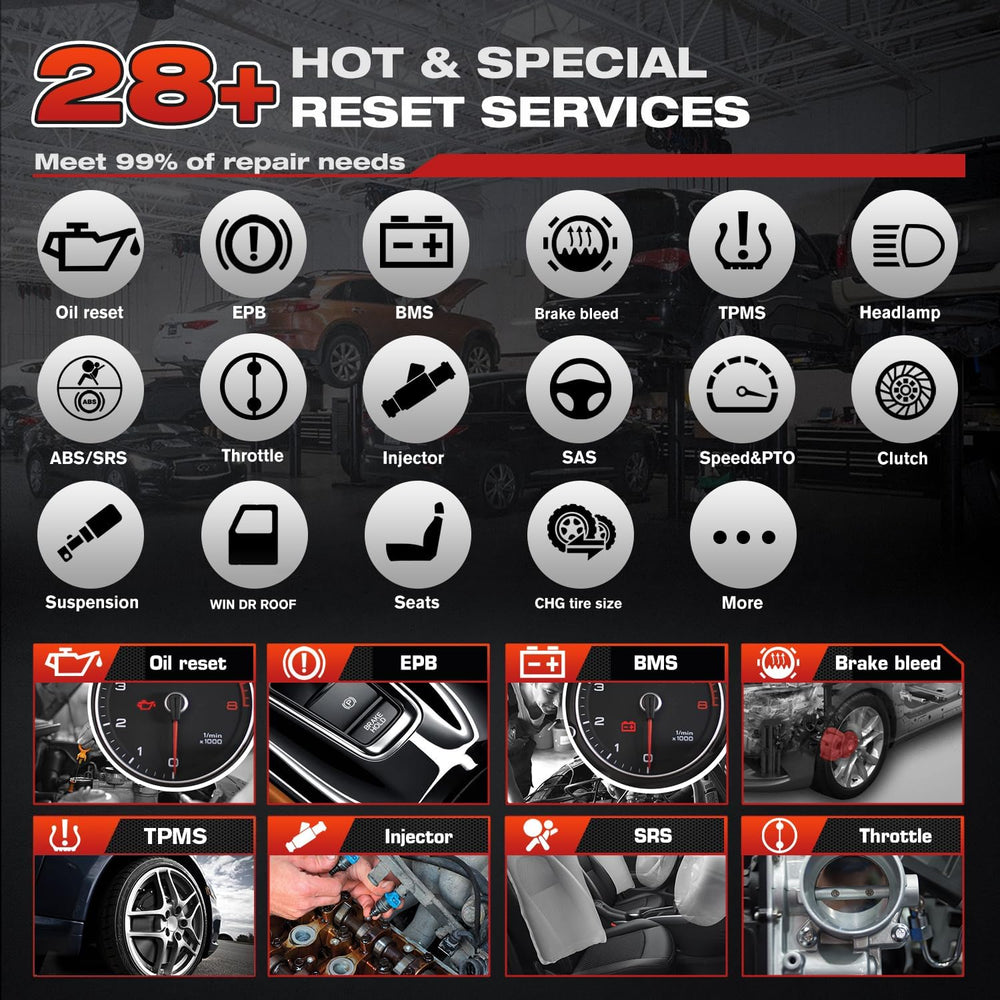 Autel MK808BT PRO AutoVIN 2.0 scans quickly identify year and model.