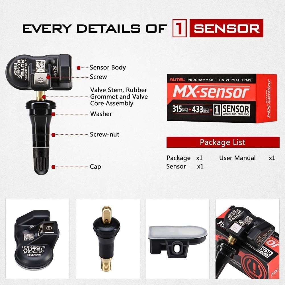 Autel MX-Sensor strong battery life and reliable performance.