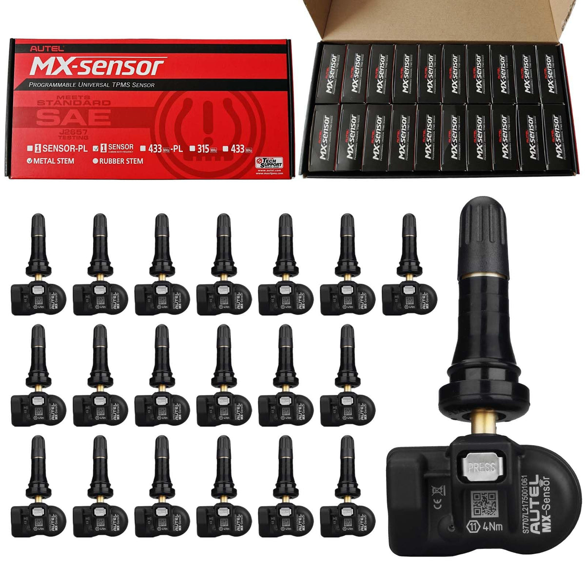 Autel MX-Sensor front view shows compact design for quick replacement