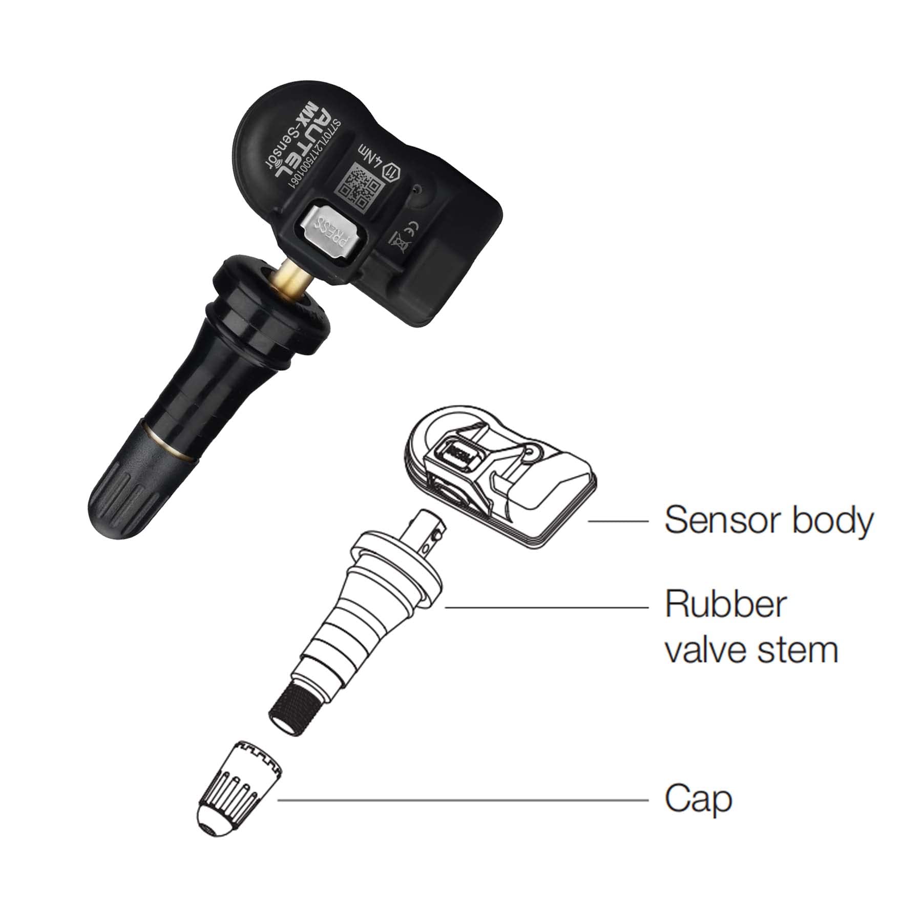 Autel MX-Sensor with long battery life ensures reliable performance