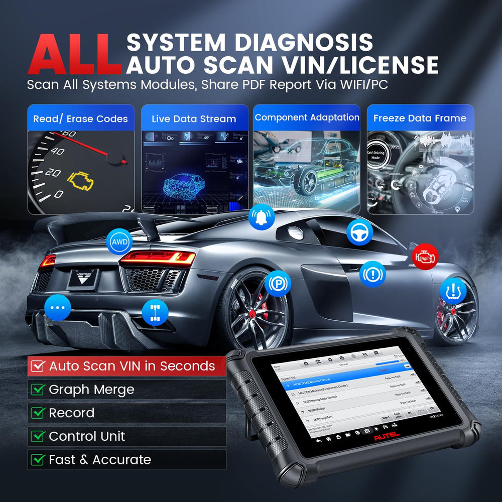 Autel MX900 Auto Scan 2.0 speeds vehicle data discovery
