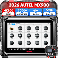 Autel MX900 bidirectional diagnostic in action for faster ECU testing