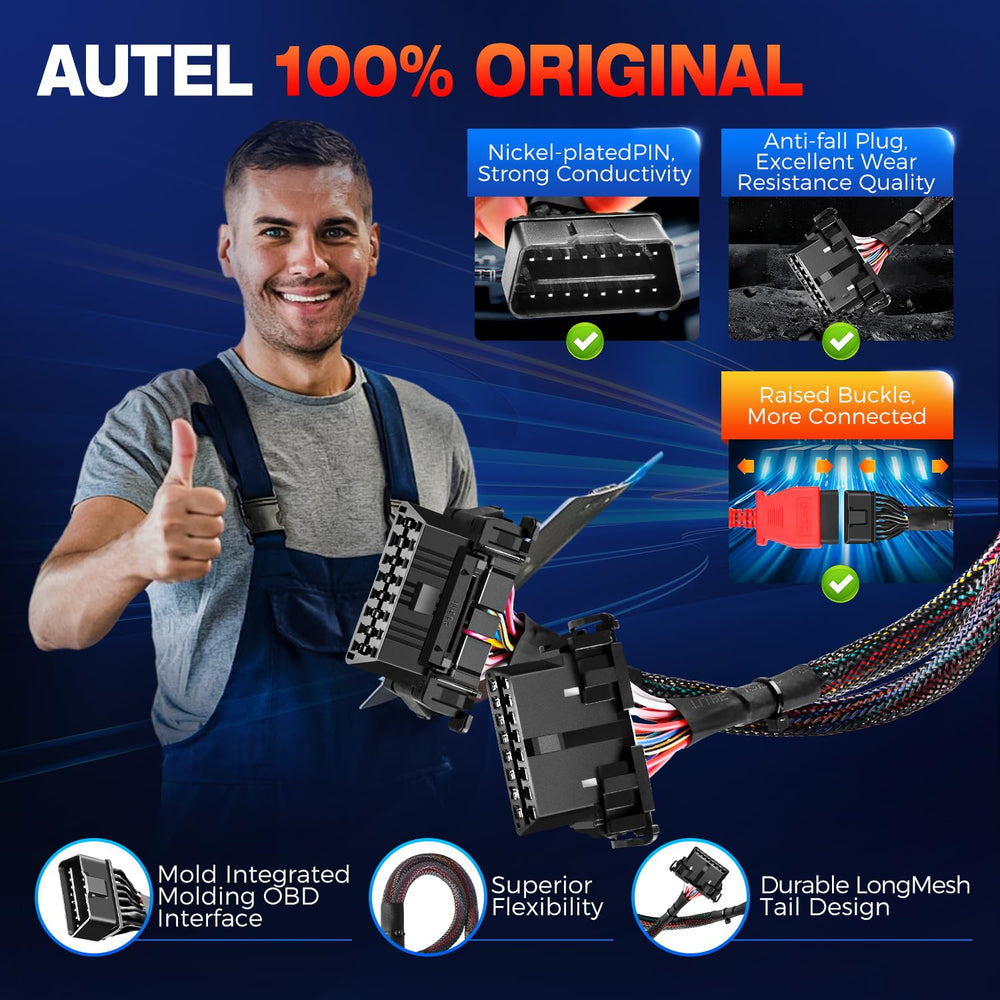 Autel cable featuring high-purity copper core for fast data transmission.