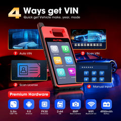 Autel OBD2 Scanner 2026 display and buttons emphasizing user-friendly interface