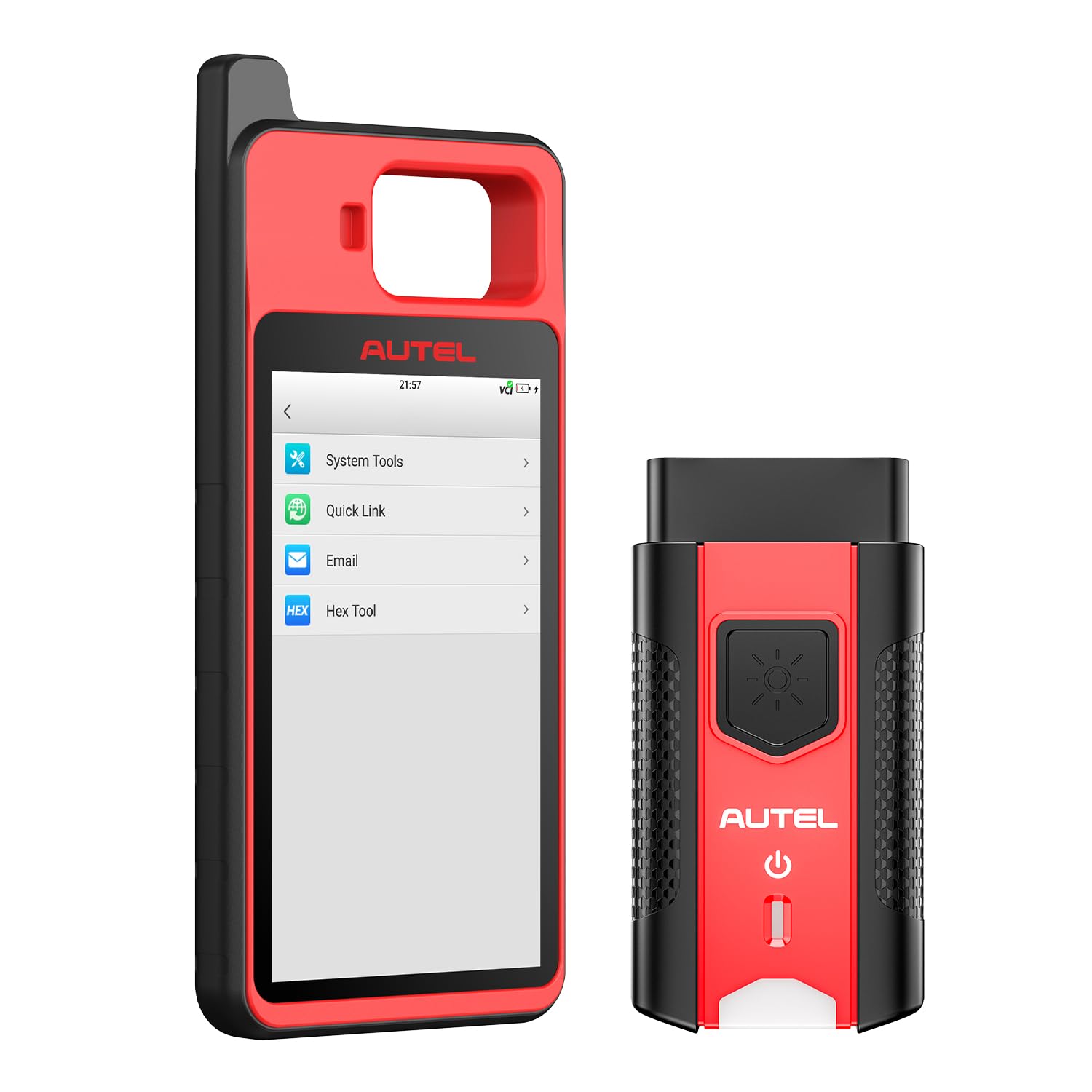 Autel OBD2 Scanner 2026 VCI unit with compact, cable-free design