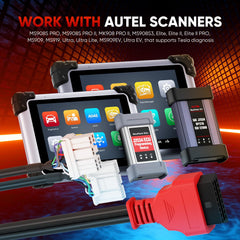 Autel TCAN003 Tesla Model Y port connection for diagnostics