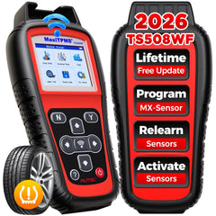 Autel TS508WF wifi-setup: quick online updates for new car models.