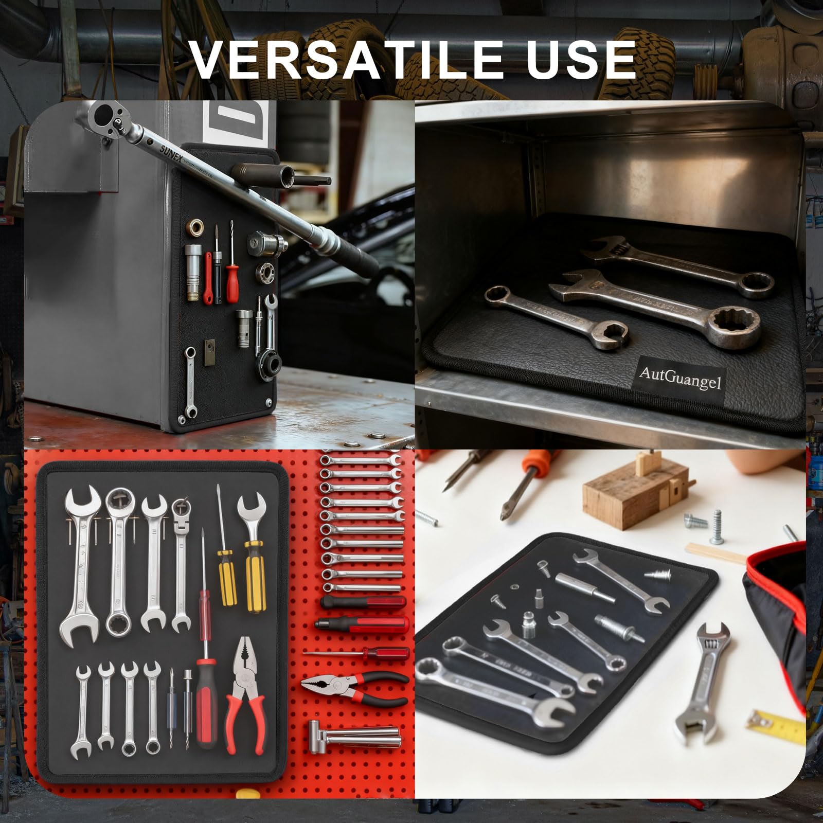 AutGuangel heavy-duty magnetic pad ideal for garage and auto repair.