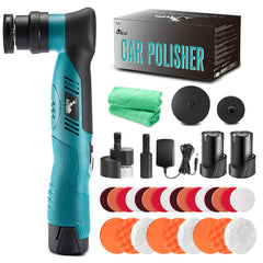 AUTIWOZ cordless mini car polisher WS02 compact body for tight spots and small details