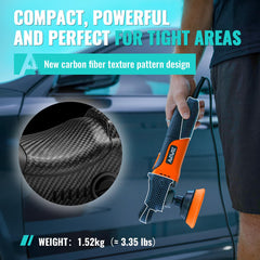 AUTIWOZ Mini Buffer Polisher lightweight design reduces arm fatigue