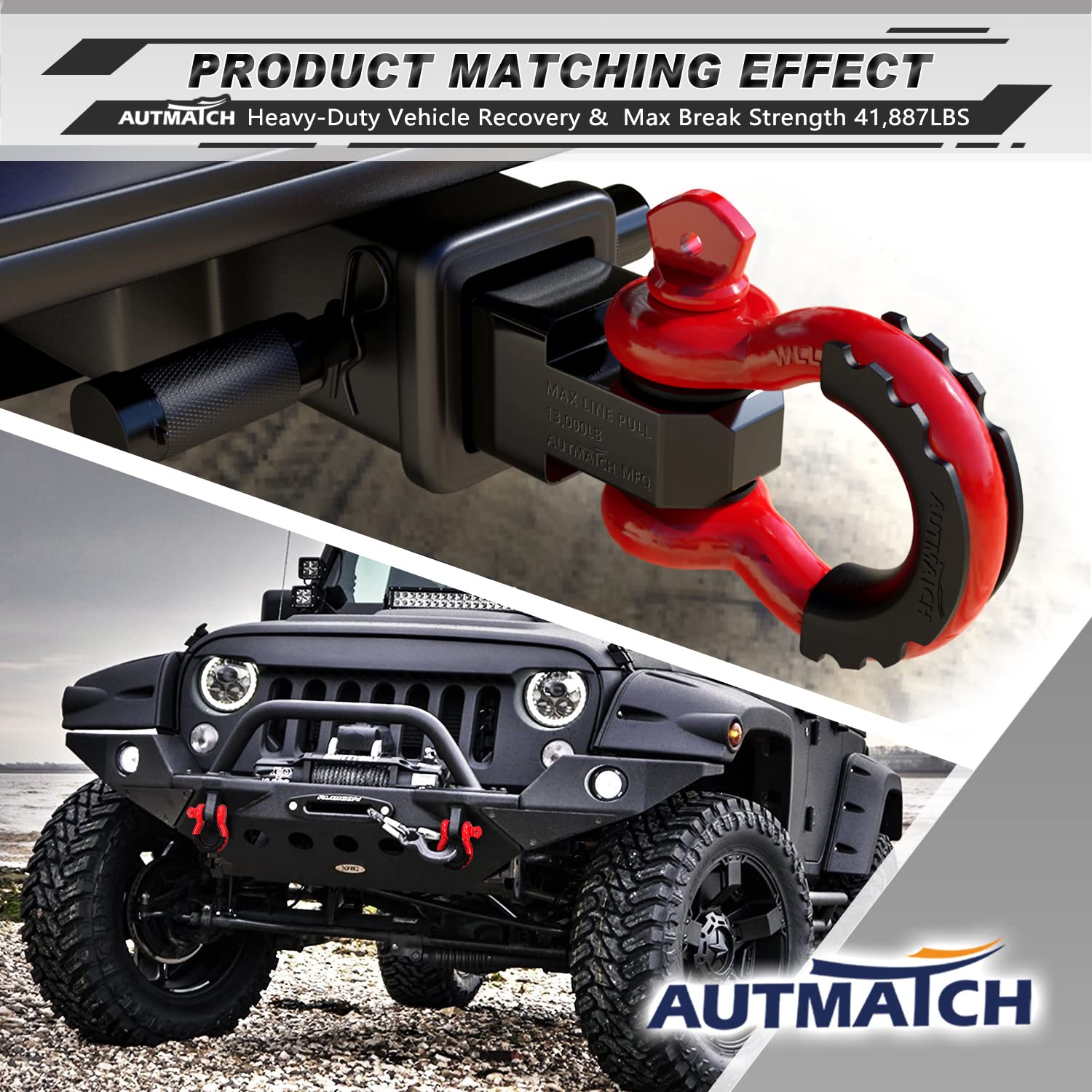 AUTMATCH 2-pack includes isolators kit for complete recovery setup.