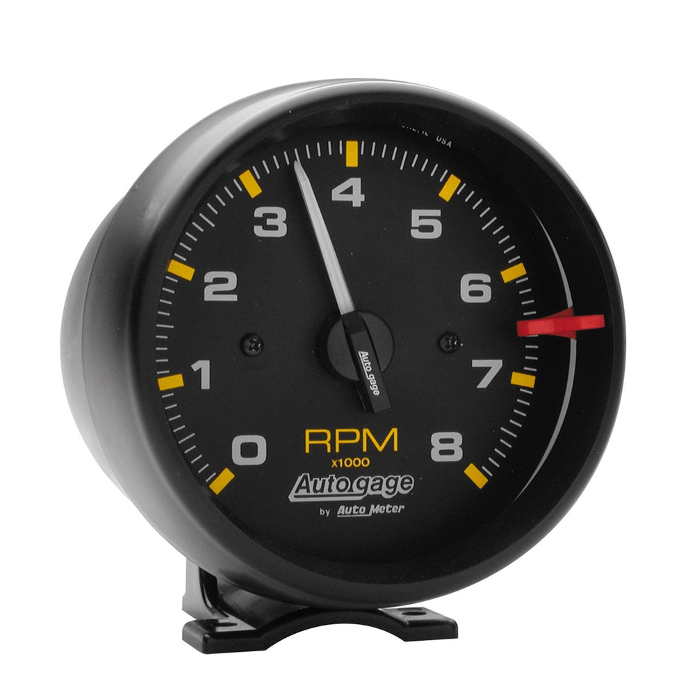 Auto Meter 2300 Autogage tachometer with a 3.750 in dial for street and race use.