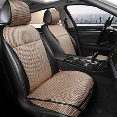 Auto Newer luxury breathable seat cover front view enhances comfort and style.