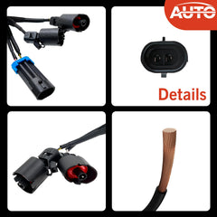 AUTO OCCASION 41-inch extension enhances loom flexibility in tight engine compartments.