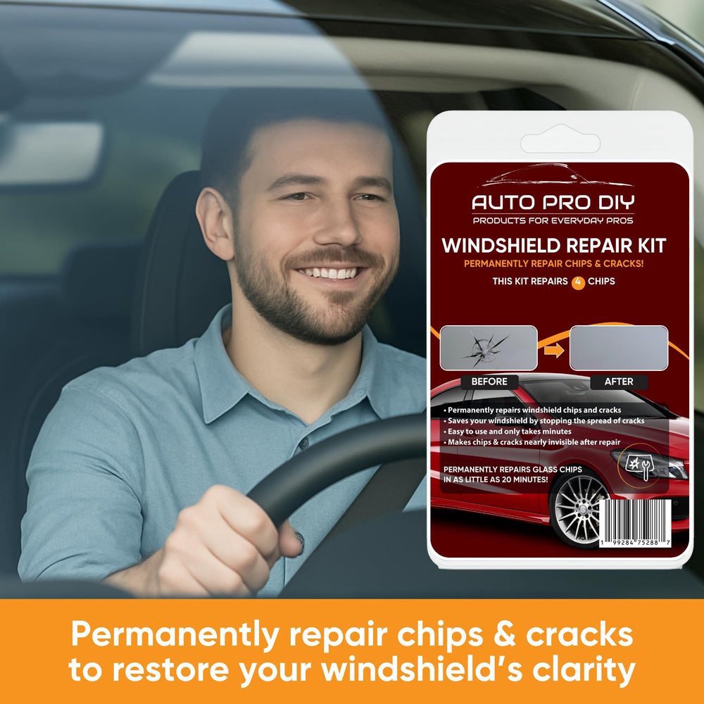 AUTO PRO DIY clear finish after repair preserves visibility.