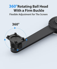 AUTO-VOX X8 bendable-arm 360-degree rotation monitor for precise positioning
