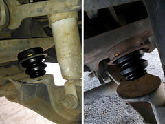 Autoacc front bump stop on Yukon/Denali for improved ride quality