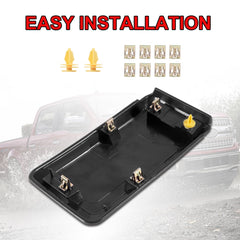 AUTOBABA F-150 front bumper end cover replacement for cohesive look