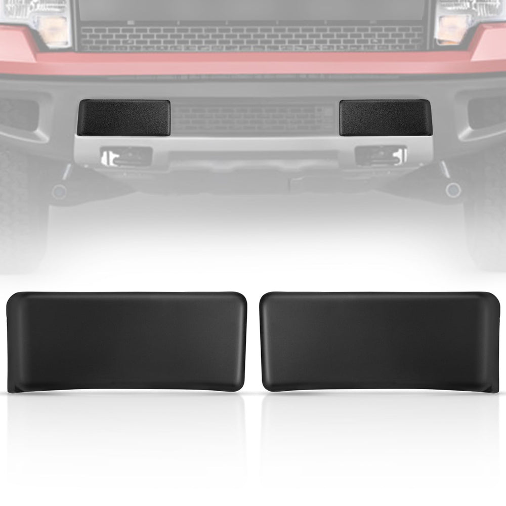 AUTOBABA front bumper guard left side in matte black protects F-150 bumper edges