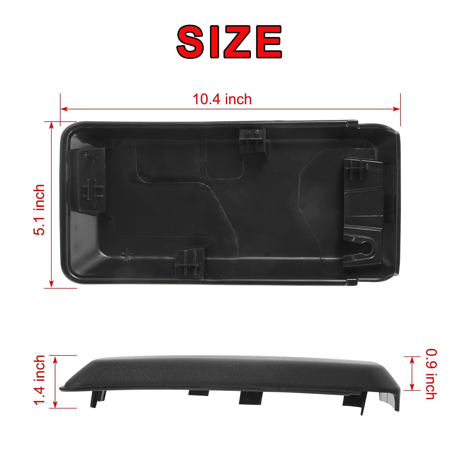 AUTOBABA matte black bumper guard adds factory style appearance