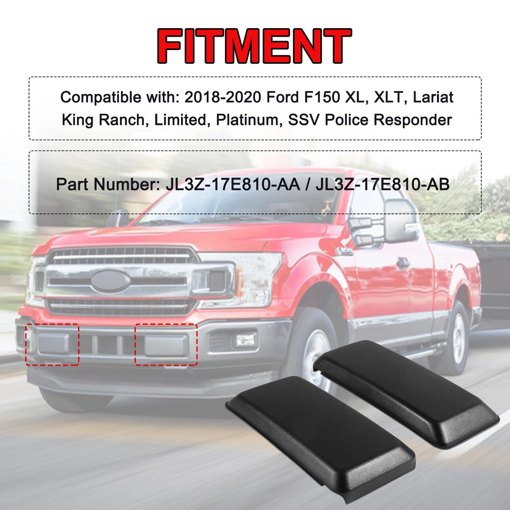 AUTOBABA F-150 right passenger side bumper guard with snug protection