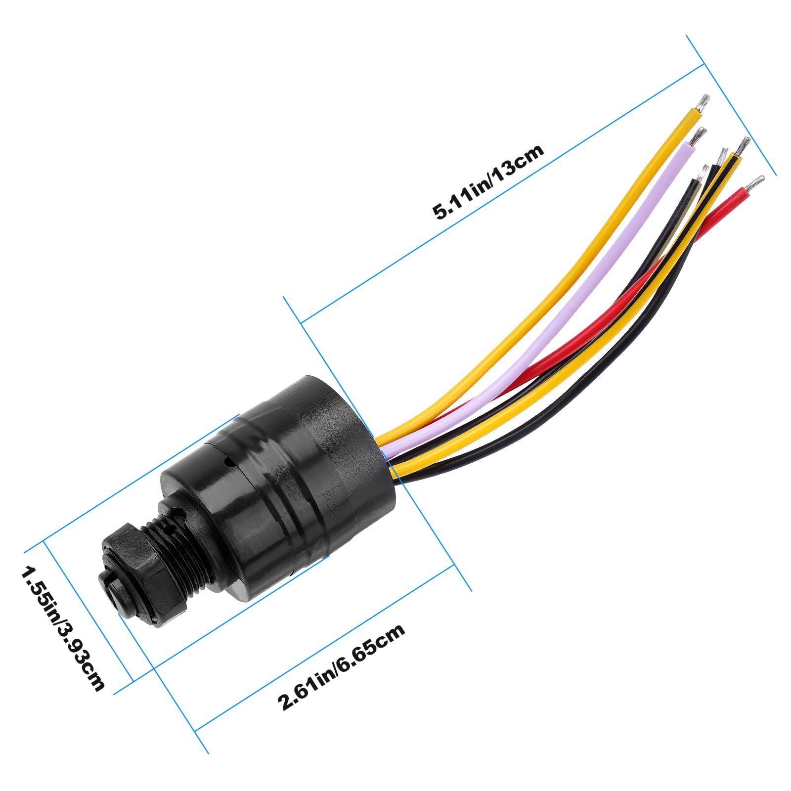 AUTOBABA 12V 30A rating for robust marine performance.