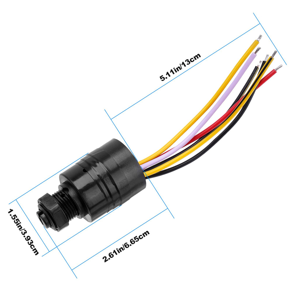 AUTOBABA 12V 30A rating for robust marine performance.