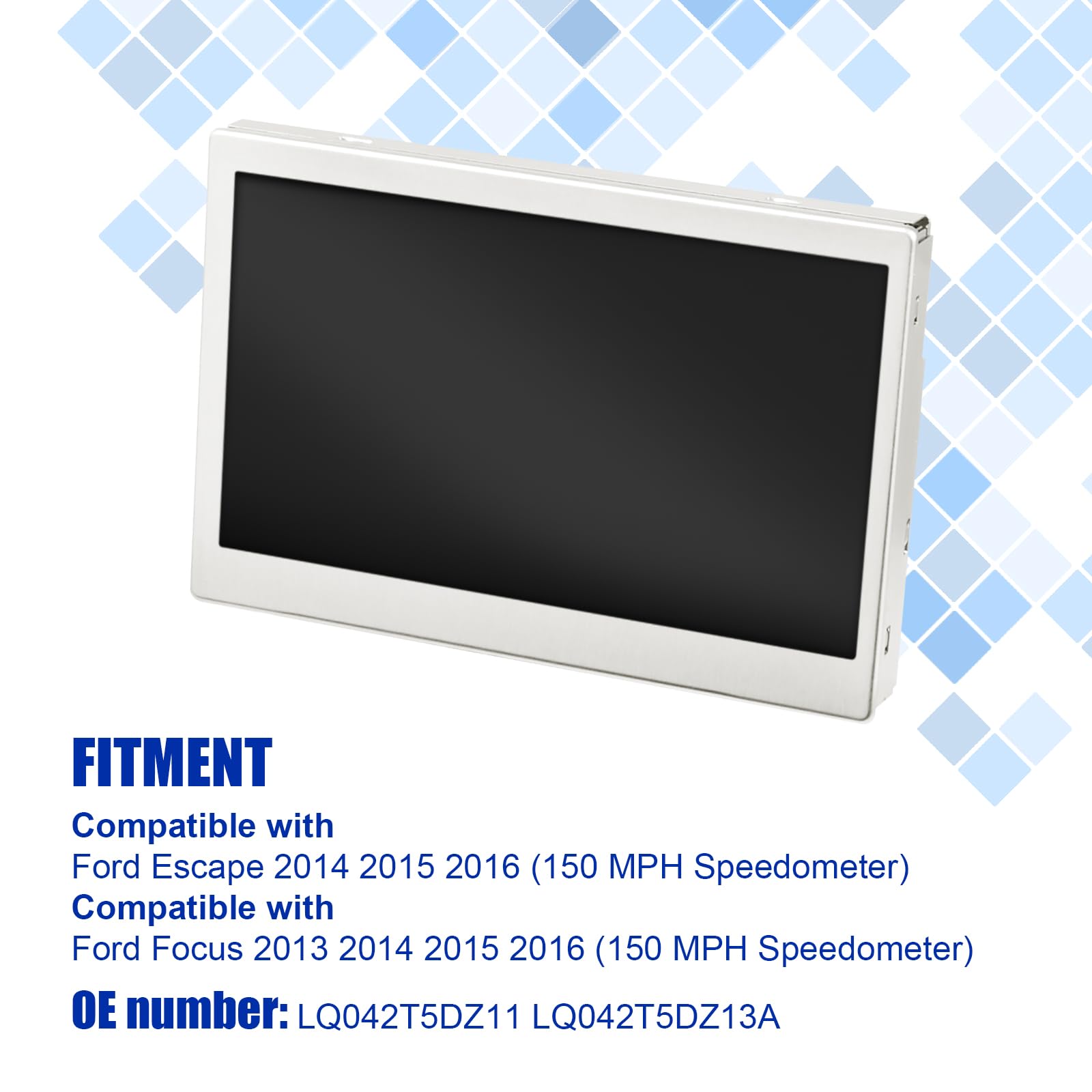 AUTOBABA Ford Focus 2013-2016 LCD display highlights 4.2-inch visibility.