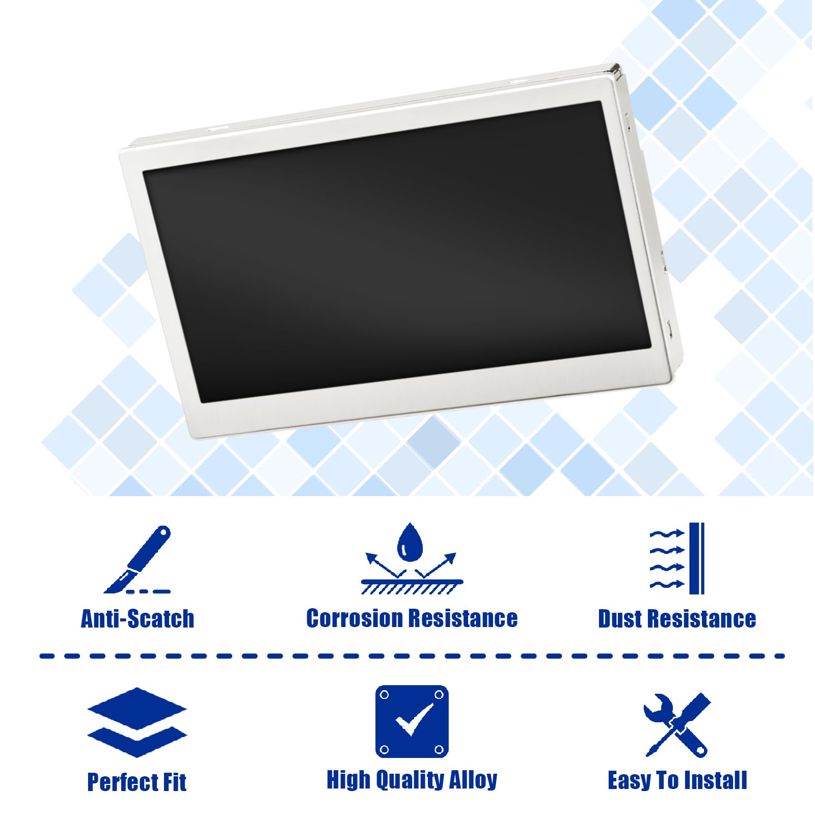 AUTOBABA warranty and support information for the LCD display.