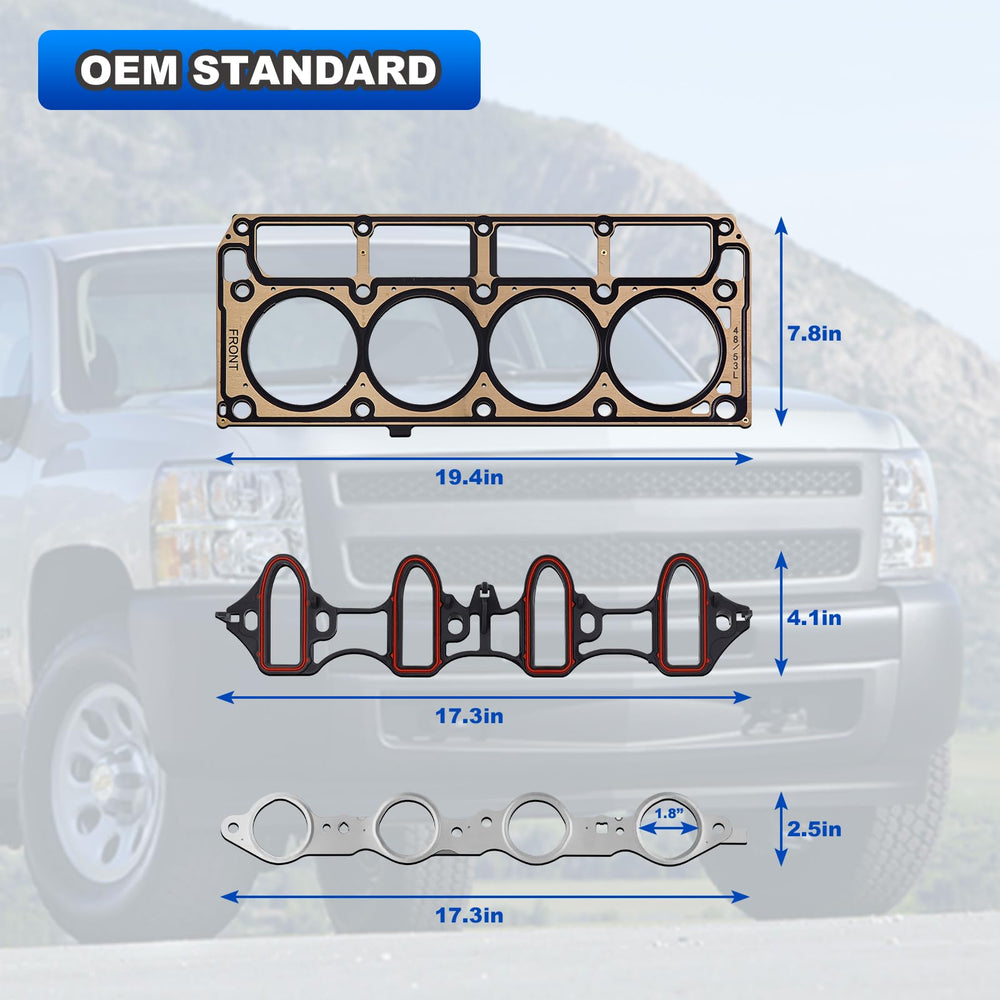AUTOBABA valley cover gasket and seals pictured for proper seating.