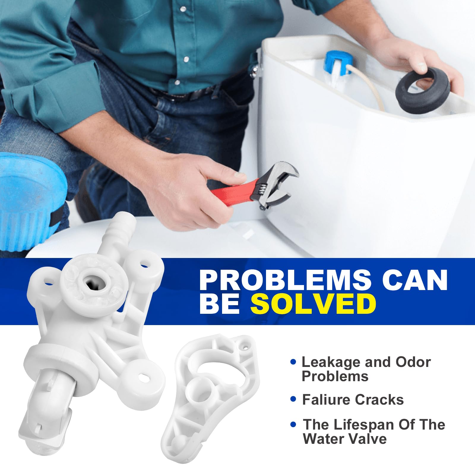 AUTOBABA valve seal gasket maintains durable, tight seals in RV toilets.