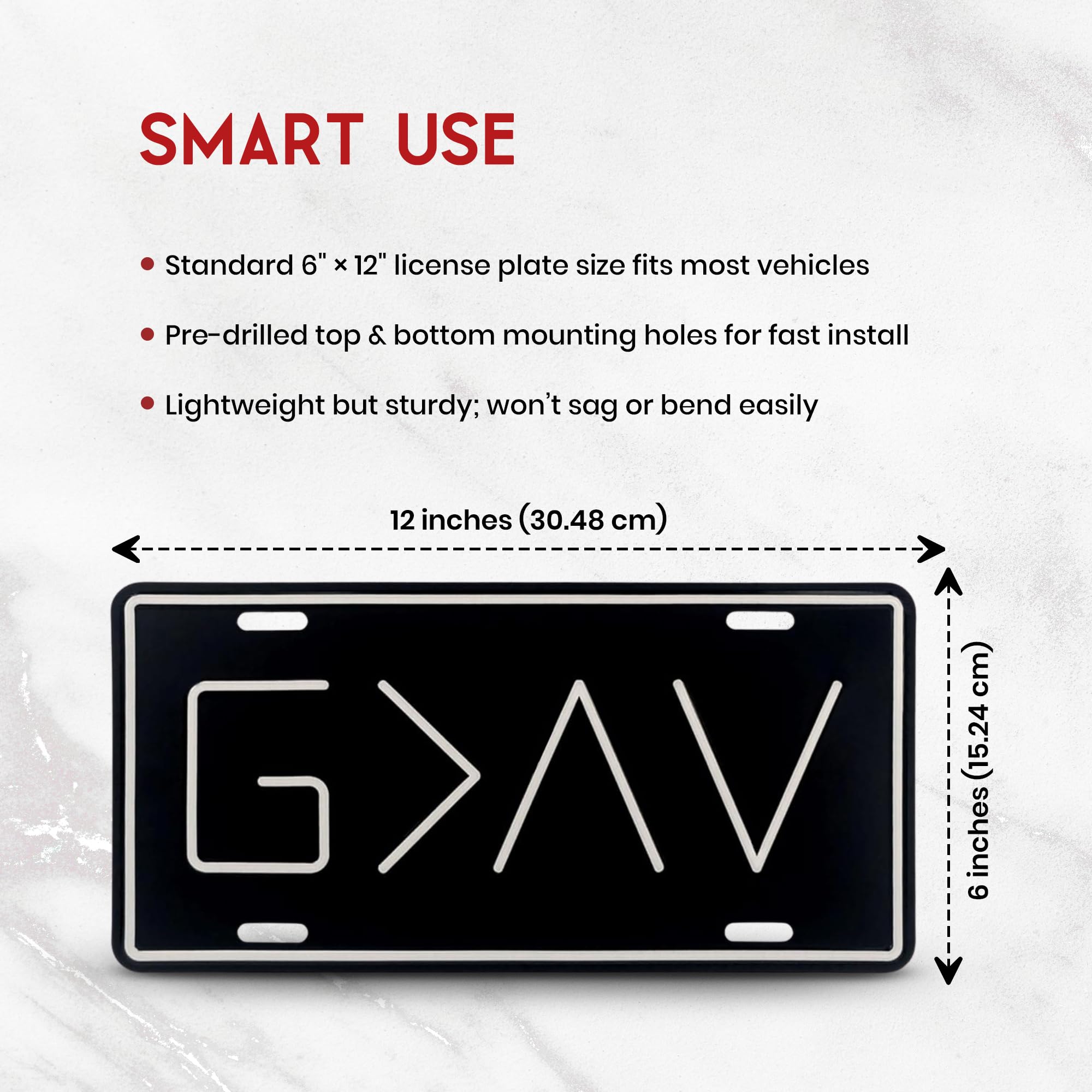 Autobase front plate shown with black frame options for cohesive look