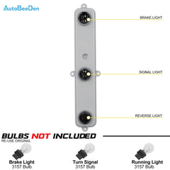 AutoBeeDen tail light assembly upgrade for enhanced rear visibility on Dodge Ram
