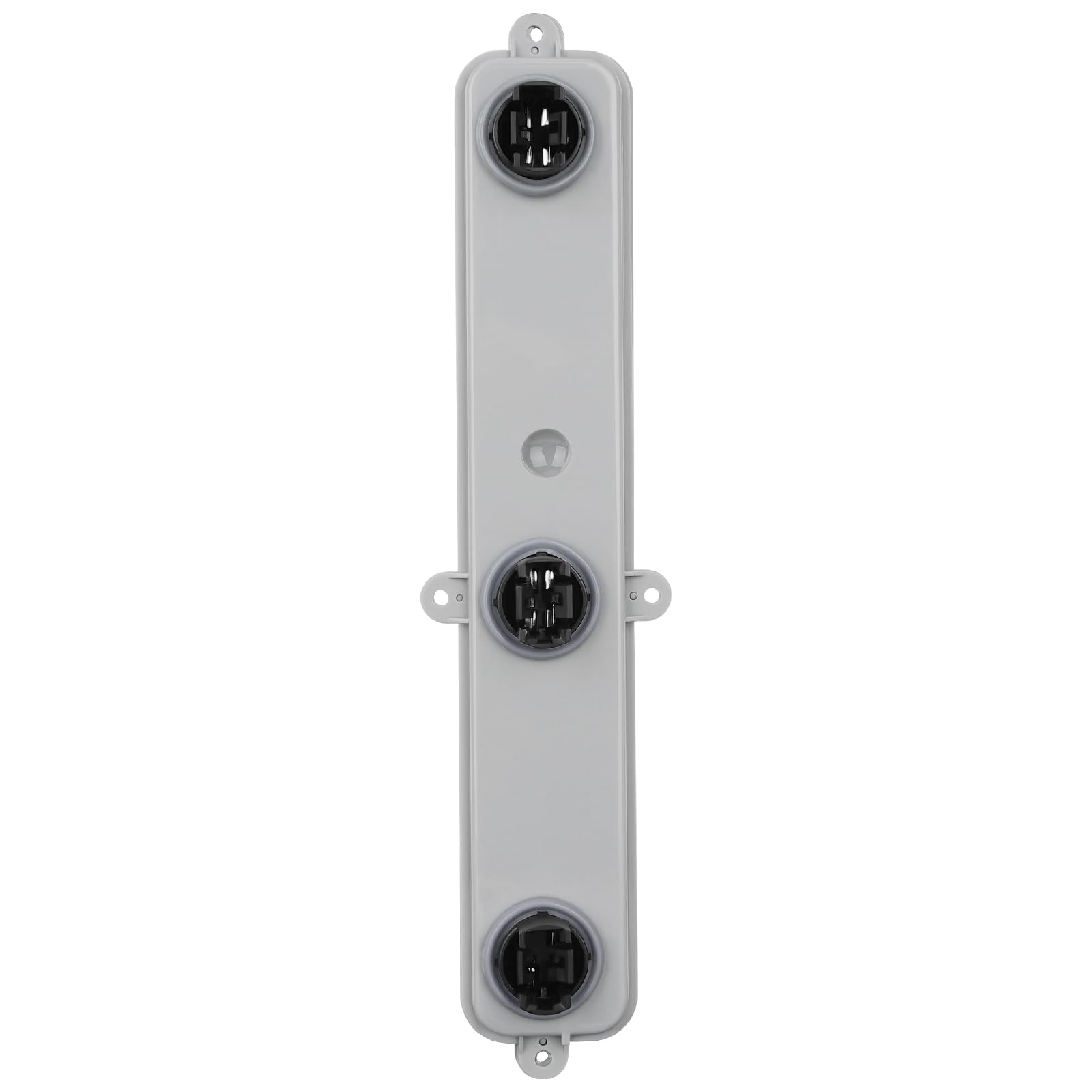 AutoBeeDen tail light connector plate left view with plug-and-play setup