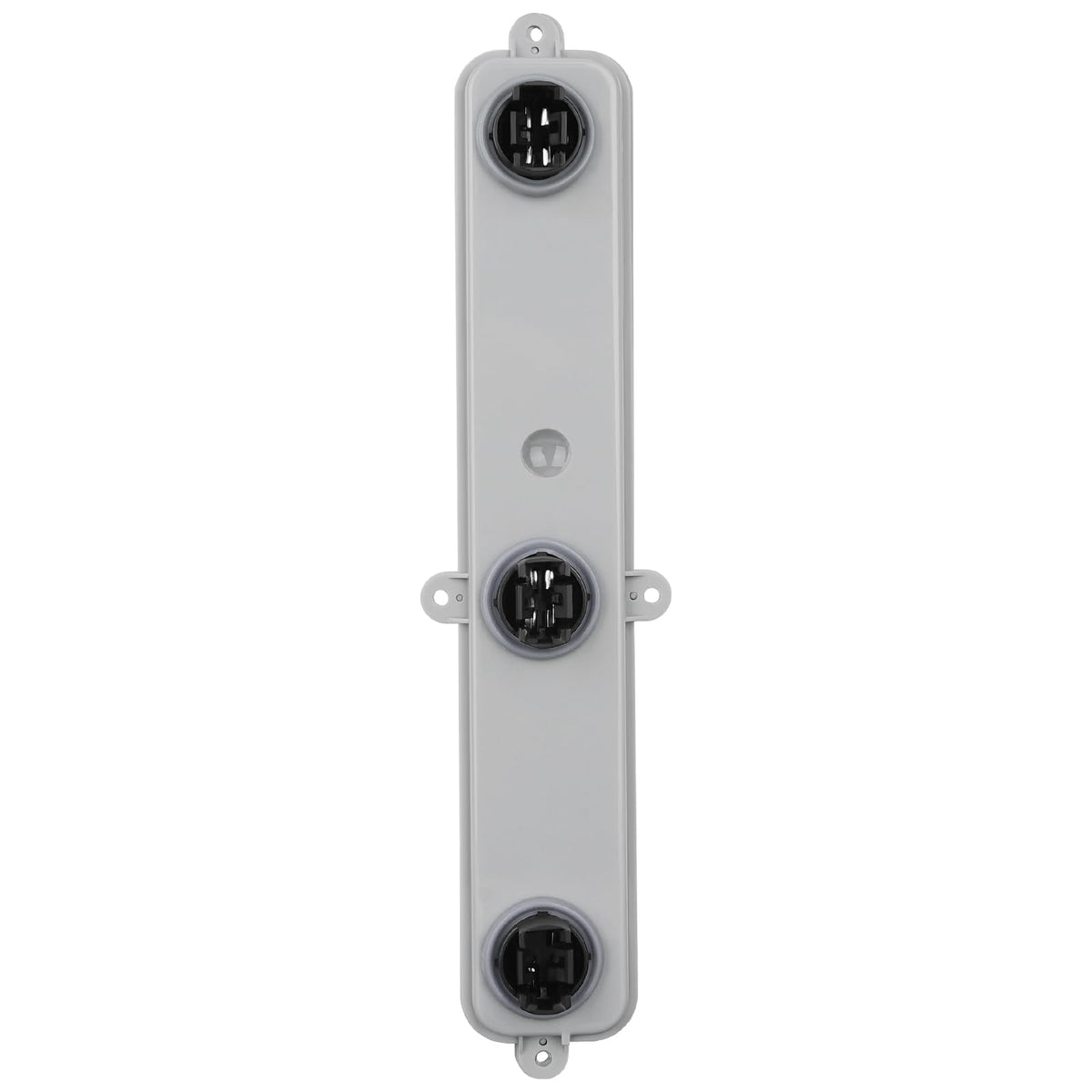 AutoBeeDen tail light connector plate left view with plug-and-play setup