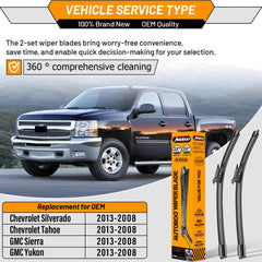 AUTOBOO 22-inch right wiper blade ready for clear visibility