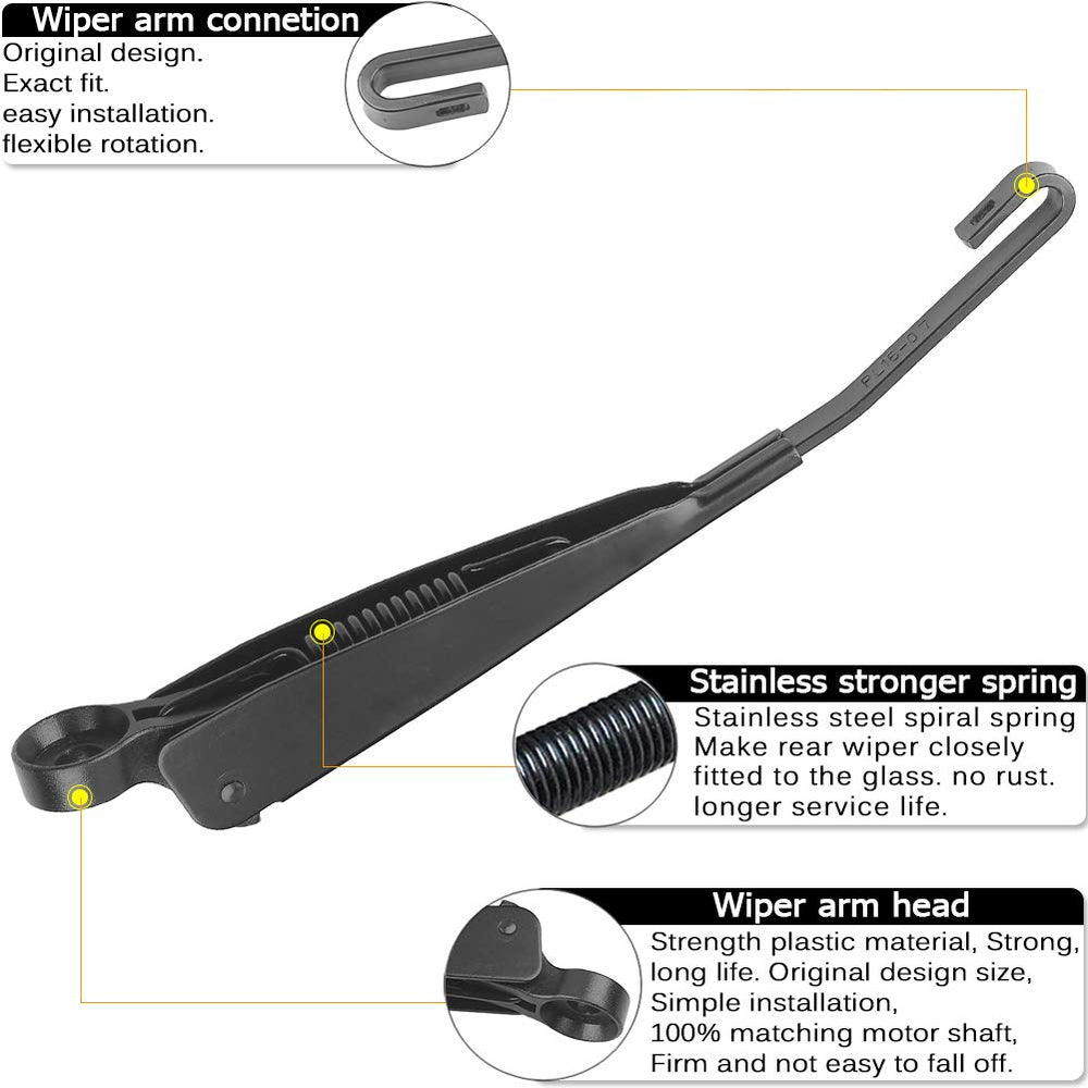 AUTOBOO Cadillac CTS rear wiper cover for 2010–2014 models.