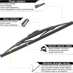 AUTOBOO SRX rear wiper arm cover mounted for precise alignment.